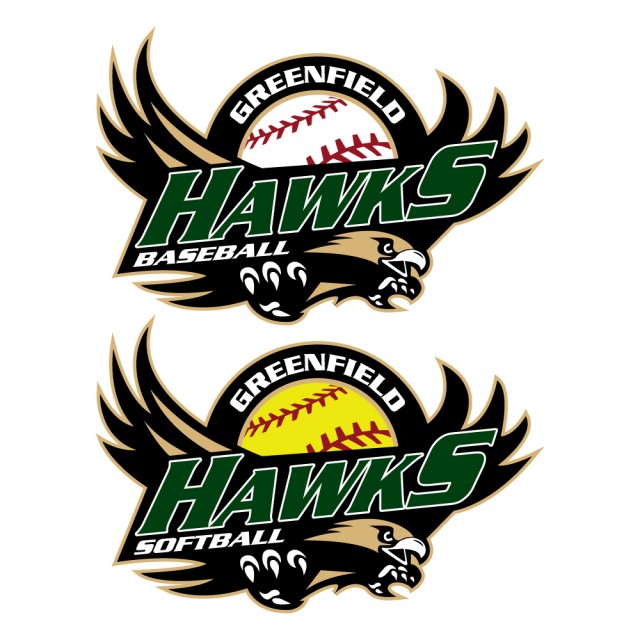 Hawks Baseball Logo